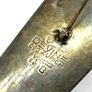 Rare tussie mussie: Vintage Devine Zurich 800 Silver Brooch Image 8