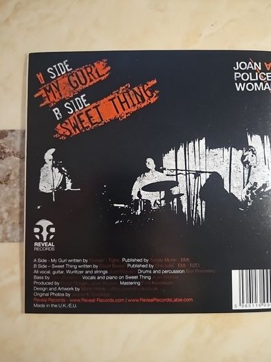Joan As Police Woman 7" (Red) - My Gurl
