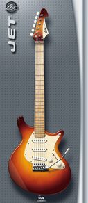 Lag jet vintage electric Guitar
