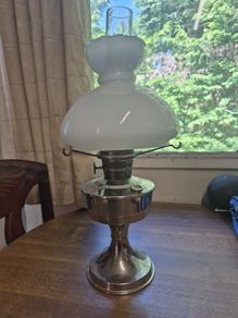 Vintage Large Oil Lamp Aladdin