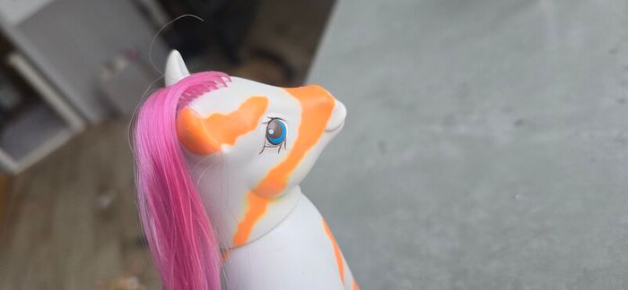 Lovebeam Colorswirl Ponies HTF Rare MLP G1 My Little Pony