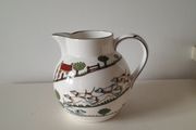 Crown Staffordshire Fine Bone China Jug 'Hunting Scene'