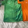 2 Ireland jerseys home kit and away kit orange and green Image 3