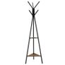 New Vintage Coat Rack with 2 Shelves - FREE P&P Image 2