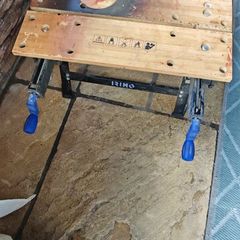 IRIMO Folding Workbench  Work Table with Vice