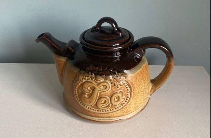 Vintage ceramic tea pot