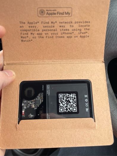 Rollingsquare AirTag card for Wallet