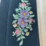 Vintage mirror case petit point embroidery Image 3