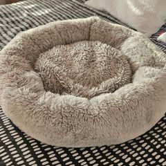 Pet bed light grey S