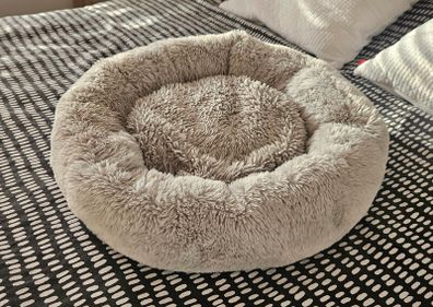 Pet bed light grey S