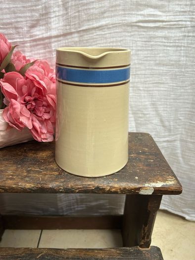 Early Carrigware /Carrigaline Pottery Banded Jug