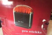 Heated curling sticks