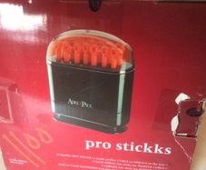 Heated curling sticks