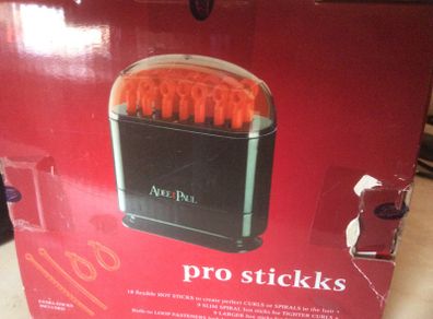 Heated curling sticks