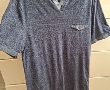 River Island Mens Tee Shirt - Small