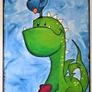 Hand paint picture, acrylic painting by Strzala Image 2