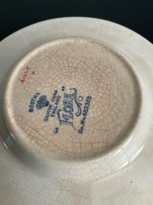 1916 Booths Flora Silicon China Plate  Saucer A1248