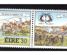 1990 Ireland Williamite War Commemorative Stamps Mint Never Hinged (MNH)