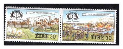 1990 Ireland Williamite War Commemorative Stamps Mint Never Hinged (MNH)