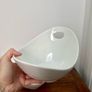 White ceramic serving bowls Image 3