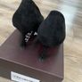 Suede black high heels Image 6