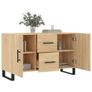 Sideboard Sonoma Oak 100x36x60 cm Engineered Wood Image 2