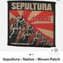 New Sepultura Patch Image 3