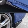 Universal side skirts rear bumper carbon effect Image 3