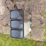 3 Compartment 30lt Recycle Bin stainless steel Image 6