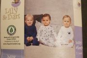 Baby All in One Sleeping Suits 3 in Pack Age 3 to 6 Months .. Final Price Drop