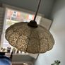 Vintage Scalloped Glass Lampshade - 20cm Image 2