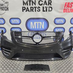 Complete Front Bumper for Mercedes V Class Vito W447 2016-2024 AMG Line KIT
