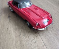 Vintage Polistil 1:16 Jaguar XKE (E-Type) 4.2 Litre Diecast Model - Red Convertible