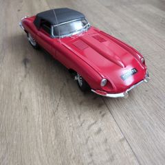 Vintage Polistil 1:16 Jaguar XKE (E-Type) 4.2 Litre Diecast Model - Red Convertible