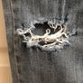 New Look Womens Ripped Skinny Jeans Image 2