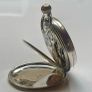 vintage silver pocket watch Image 4