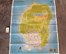 GTA 5 Map Poster
