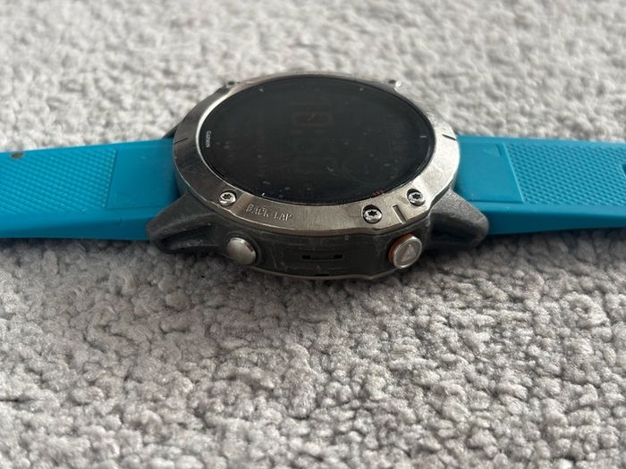 Garmin Fenix 6 Titanium Sapphire with extras