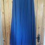 Freeshion Izabela Sgymona blue maxi skirt (free post) Image 7