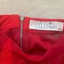 Red party dress Image 5