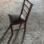 6 Teak dining chairs Image 2