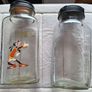 Two Large Genuine Vintage Shop Sweet Jars One With Metal Lid & One With Bakelite Lid In Perfect Condition And Old Not Reproductions  ! Image 2