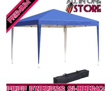 3 X 3m Pop Up Gazebo - Blue (free Shipping)