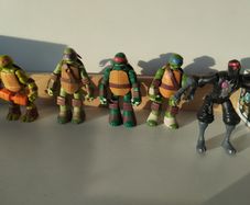 Teenage Mutant Ninja Turtles Action Figure Lot