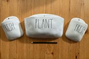 Rae Dunn Wall Planter Set (3)