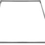 Greenhouse Base made of Galvanised Steel 190x190cm Floor Anchor Image 2