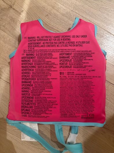 Bestway Swim Safe ABC AquaStar Toddler Swimming Vest
