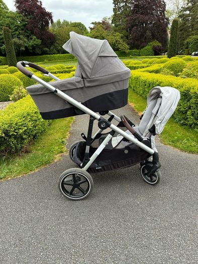 Cybex gazele S twin&single pram