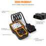 Ancel AD410 OBD2 Scanner OBD Car Van Dash Code Scanner Reset Reader Automotive Scanner Multi Languages Lifetime Free Update Professional ODB2 OBD 2 Warning Image 4
