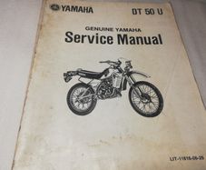 Yamaha DT50 U service manual